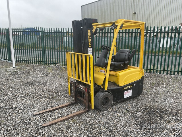 2017 Hyster J1.8XNT 1760 kg Electric Forklift - Electric forklift: picture 1 2017 Hyster J1.8XNT 1760 kg Electric Forklift - Electric forklift: picture 1