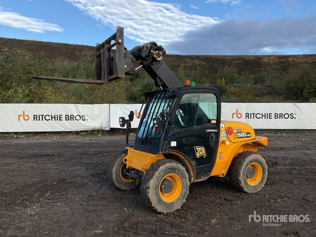 2017 JCB 520-40 Telehandler - Telescopic handler: picture 2 2017 JCB 520-40 Telehandler - Telescopic handler: picture 2