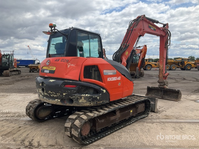 2017 Kubota KX080-4 Tracked Excavator - Crawler excavator: picture 4 2017 Kubota KX080-4 Tracked Excavator - Crawler excavator: picture 4