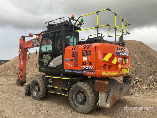 2018 Hitachi ZX170W-6 Wheel Excavator - Wheel excavator: picture 3 2018 Hitachi ZX170W-6 Wheel Excavator - Wheel excavator: picture 3