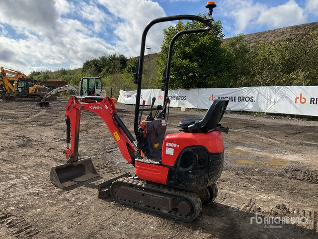 2018 Kubota K008-3 Mini Excavator: <6.6t - Mini excavator: picture 4 2018 Kubota K008-3 Mini Excavator: <6.6t - Mini excavator: picture 4