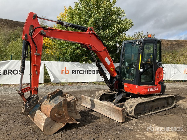 2018 Kubota U55-4 Mini Excavator: <6.6t - Mini excavator: picture 2 2018 Kubota U55-4 Mini Excavator: <6.6t - Mini excavator: picture 2