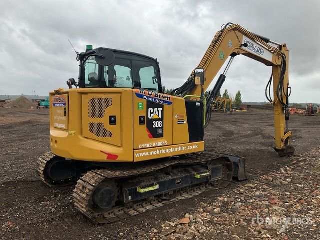 2019 Cat 308 07A Tracked Excavator - Crawler excavator: picture 4 2019 Cat 308 07A Tracked Excavator - Crawler excavator: picture 4