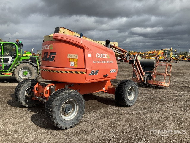 2019 JLG 450AJ 4WD Diesel (Inoperable) Articulating Boom Lift - Articulated boom: picture 4 2019 JLG 450AJ 4WD Diesel (Inoperable) Articulating Boom Lift - Articulated boom: picture 4