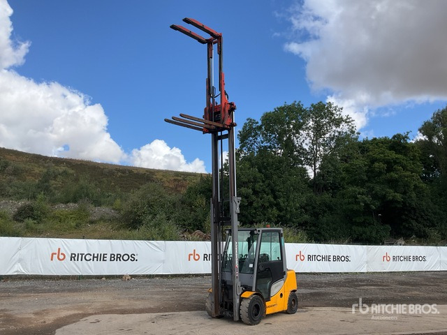 2019 Jungheinrich DFG 430S 3000 kg Full cab with Keg clamp ... Forklift - Forklift: picture 1 2019 Jungheinrich DFG 430S 3000 kg Full cab with Keg clamp ... Forklift - Forklift: picture 1