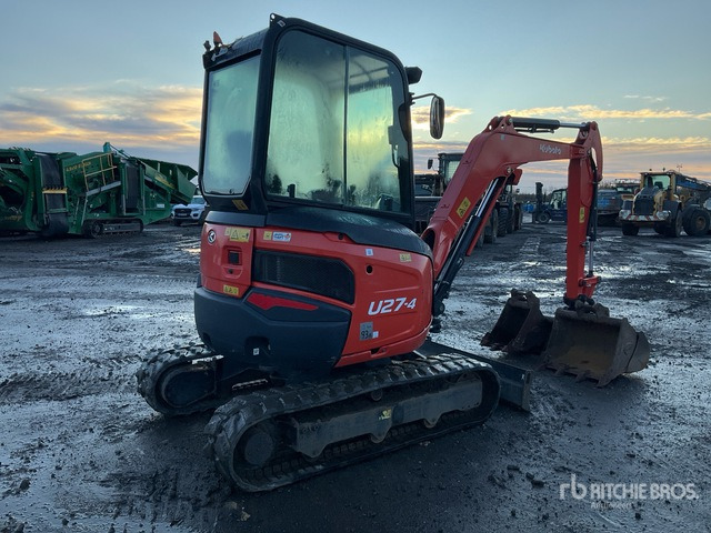 2019 Kubota U27-4 Mini Excavator: <6.6t - Mini excavator: picture 3 2019 Kubota U27-4 Mini Excavator: <6.6t - Mini excavator: picture 3