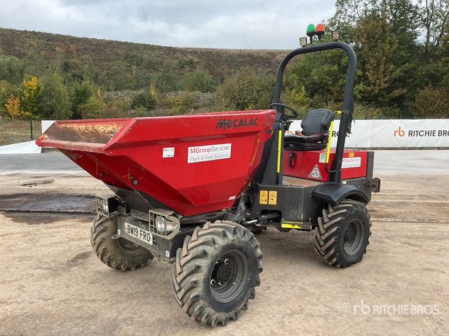 2019 Mecalac TA3sh 3 ton 4x4 Swivel Dumper - Mini dumper: picture 1 2019 Mecalac TA3sh 3 ton 4x4 Swivel Dumper - Mini dumper: picture 1