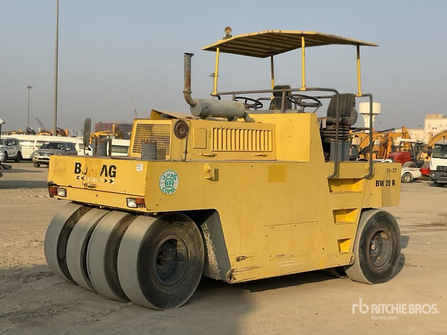 1999 Bomag BW20R 8 Wheel Pneumatic Roller - Flail mower/ Mulcher: picture 1 1999 Bomag BW20R 8 Wheel Pneumatic Roller - Flail mower/ Mulcher: picture 1