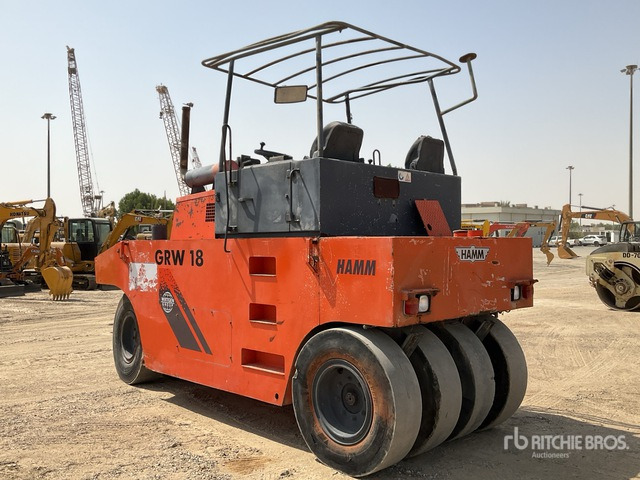 2004 Hamm GRW18 8 Wheel Pneumatic Roller - Pneumatic roller: picture 4 2004 Hamm GRW18 8 Wheel Pneumatic Roller - Pneumatic roller: picture 4