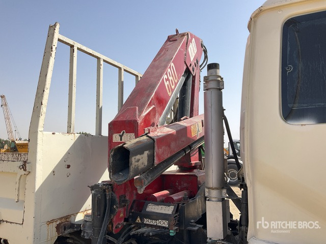 2006 Nissan MK210 2006 HMF 683K1 Knuckle Boom on 4x2 Flatbed Truck with Crane - Dropside/ Flatbed truck, Crane truck: picture 5 2006 Nissan MK210 2006 HMF 683K1 Knuckle Boom on 4x2 Flatbed Truck with Crane - Dropside/ Flatbed truck, Crane truck: picture 5