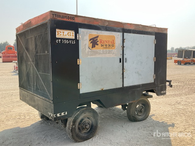 2012 Elgi DT750-125 Mobile (Inoperable) Air Compressor - Air compressor: picture 3 2012 Elgi DT750-125 Mobile (Inoperable) Air Compressor - Air compressor: picture 3