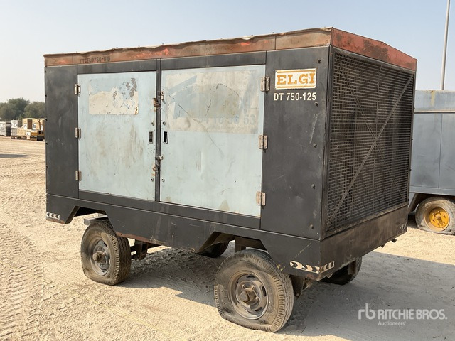 2012 Elgi DT750-125 Mobile (Inoperable) Air Compressor - Air compressor: picture 2 2012 Elgi DT750-125 Mobile (Inoperable) Air Compressor - Air compressor: picture 2