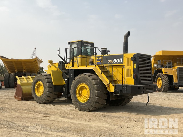 2015 Komatsu WA600-6 Wheel Loader - Wheel loader: picture 4 2015 Komatsu WA600-6 Wheel Loader - Wheel loader: picture 4