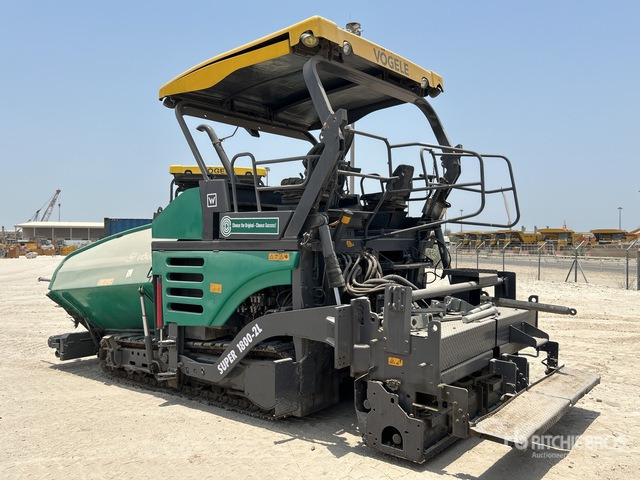 2015 Vogele SUPER 1800-2L Track Asphalt Paver - Flail mower/ Mulcher: picture 3 2015 Vogele SUPER 1800-2L Track Asphalt Paver - Flail mower/ Mulcher: picture 3