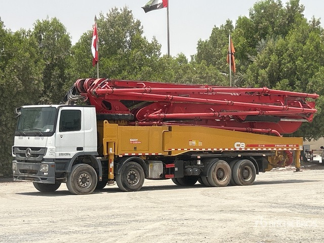 2020 Mercedes-Benz Actros 4141 2020 Sany SYM5449THBE 56 m on 8 ... Concrete Pump Truck - Flail mower/ Mulcher: picture 1 2020 Mercedes-Benz Actros 4141 2020 Sany SYM5449THBE 56 m on 8 ... Concrete Pump Truck - Flail mower/ Mulcher: picture 1