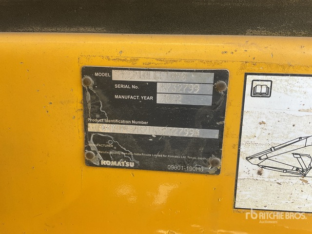 2022 Komatsu PC210LC-10M0 Tracked Excavator - Crawler excavator: picture 2 2022 Komatsu PC210LC-10M0 Tracked Excavator - Crawler excavator: picture 2