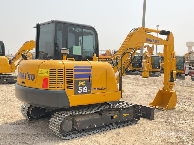 2022 Komatsu PC58-8 - Mini excavator: picture 3 2022 Komatsu PC58-8 - Mini excavator: picture 3
