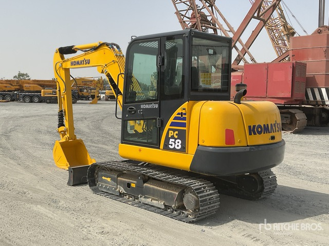 2022 Komatsu PC58-8 - Mini excavator: picture 3 2022 Komatsu PC58-8 - Mini excavator: picture 3