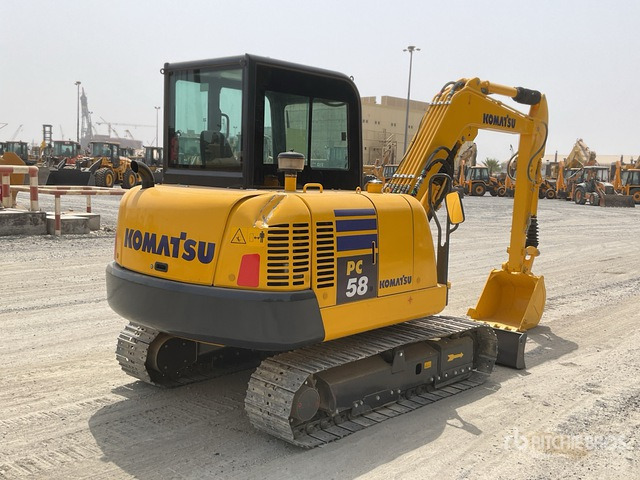 2022 Komatsu PC58-8 - Mini excavator: picture 3 2022 Komatsu PC58-8 - Mini excavator: picture 3