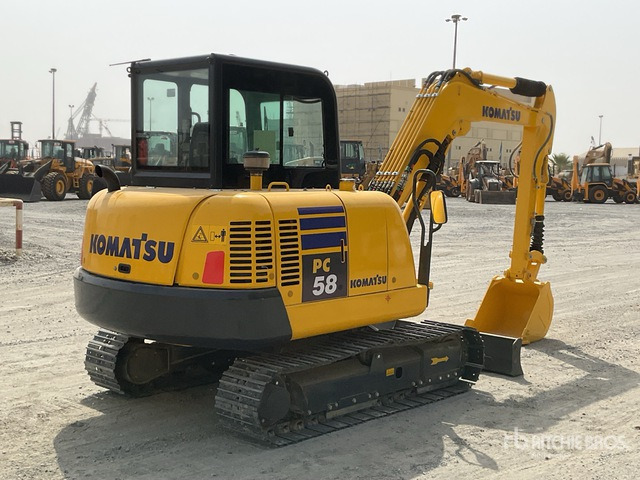 2022 Komatsu PC58-8 - Mini excavator: picture 4 2022 Komatsu PC58-8 - Mini excavator: picture 4