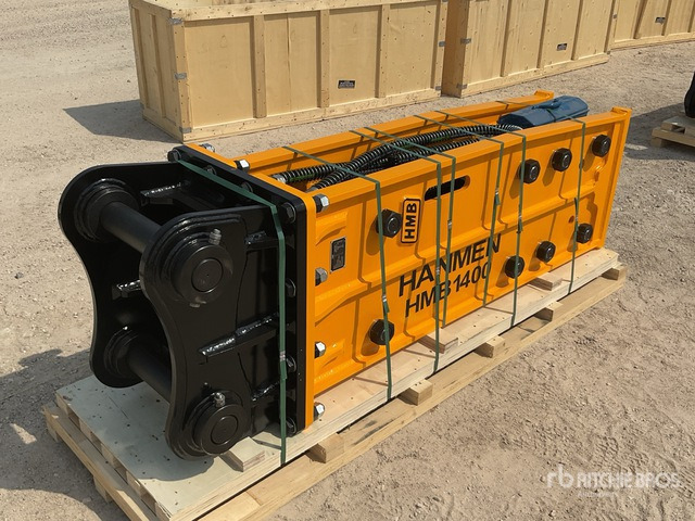 2025 HMB 1400 - Fits 20 - 30 ton excavators ( ... Hydraulic Breaker - Hydraulic hammer: picture 3 2025 HMB 1400 - Fits 20 - 30 ton excavators ( ... Hydraulic Breaker - Hydraulic hammer: picture 3