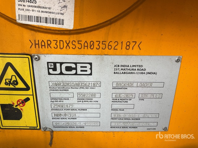 2025 JCB 3DX 4x4 (Unused) Backhoe Loader - Backhoe loader: picture 1 2025 JCB 3DX 4x4 (Unused) Backhoe Loader - Backhoe loader: picture 1