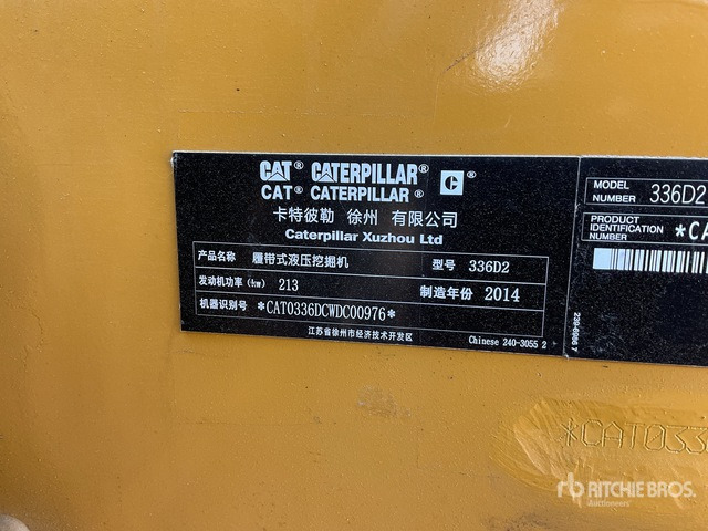 Cat 336D Tracked Excavator - Crawler excavator: picture 2 Cat 336D Tracked Excavator - Crawler excavator: picture 2