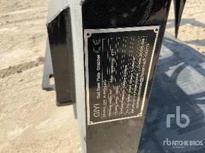 GIYI GY-X PG44C Mini (Unused) - Grapple for Skid steer loader: picture 5 GIYI GY-X PG44C Mini (Unused) - Grapple for Skid steer loader: picture 5