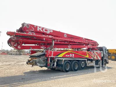 HYUNDAI XCIENT P520 63 m on - Concrete pump truck: picture 3 HYUNDAI XCIENT P520 63 m on - Concrete pump truck: picture 3