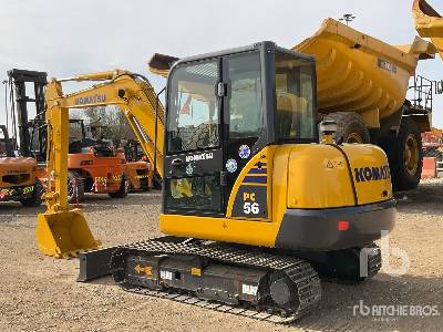 KOMATSU PC56-7 - Mini excavator: picture 2 KOMATSU PC56-7 - Mini excavator: picture 2