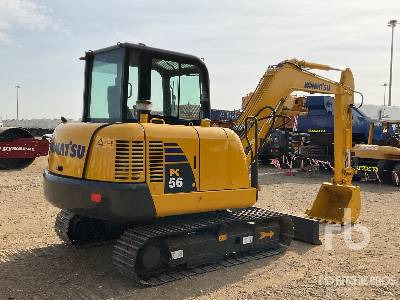 KOMATSU PC56-7 - Mini excavator: picture 3 KOMATSU PC56-7 - Mini excavator: picture 3