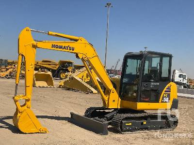 KOMATSU PC58-8 - Mini excavator: picture 1 KOMATSU PC58-8 - Mini excavator: picture 1