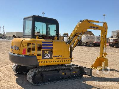 KOMATSU PC58-8 - Mini excavator: picture 3 KOMATSU PC58-8 - Mini excavator: picture 3