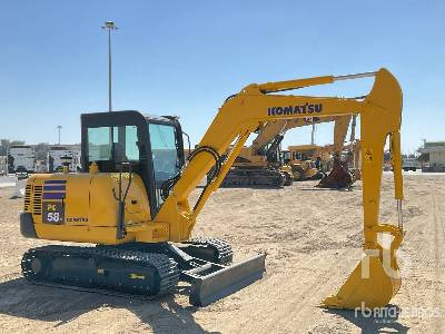 KOMATSU PC58-8 - Mini excavator: picture 4 KOMATSU PC58-8 - Mini excavator: picture 4