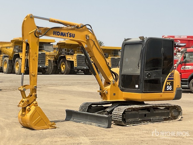 Komatsu PC56-7 - Mini excavator: picture 2 Komatsu PC56-7 - Mini excavator: picture 2