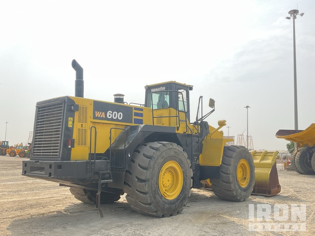 Komatsu WA600-6 Wheel Loader - Wheel loader: picture 4 Komatsu WA600-6 Wheel Loader - Wheel loader: picture 4