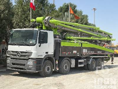 MERCEDES-BENZ ACTROS 4141 2017 Zoomlion 56X-6RZ 56 m on 8 ... - Concrete pump truck: picture 1 MERCEDES-BENZ ACTROS 4141 2017 Zoomlion 56X-6RZ 56 m on 8 ... - Concrete pump truck: picture 1