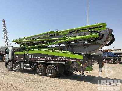 MERCEDES-BENZ ACTROS 4141 2018 Zoomlion 56X-6RZ 56 m on 8 ... - Concrete pump truck: picture 2 MERCEDES-BENZ ACTROS 4141 2018 Zoomlion 56X-6RZ 56 m on 8 ... - Concrete pump truck: picture 2