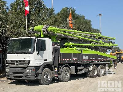 MERCEDES-BENZ ACTROS 4141E5 2019 Zoomlion 56X-6RZ 56 m on 8 ... - Concrete pump truck: picture 1 MERCEDES-BENZ ACTROS 4141E5 2019 Zoomlion 56X-6RZ 56 m on 8 ... - Concrete pump truck: picture 1