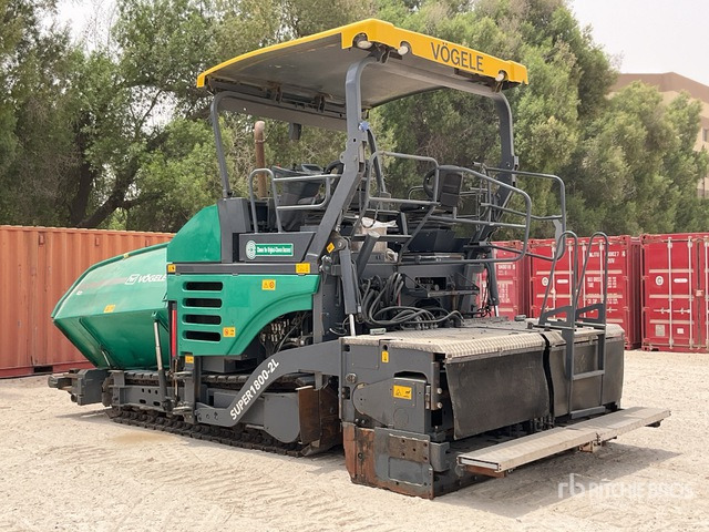 Vogele SUPER 1800-2L - Asphalt paver: picture 4 Vogele SUPER 1800-2L - Asphalt paver: picture 4