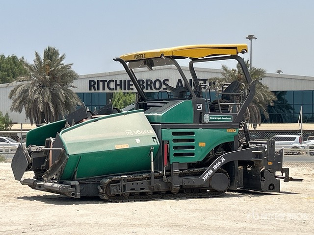 Vogele SUPER 1800-2L - Asphalt paver: picture 1 Vogele SUPER 1800-2L - Asphalt paver: picture 1