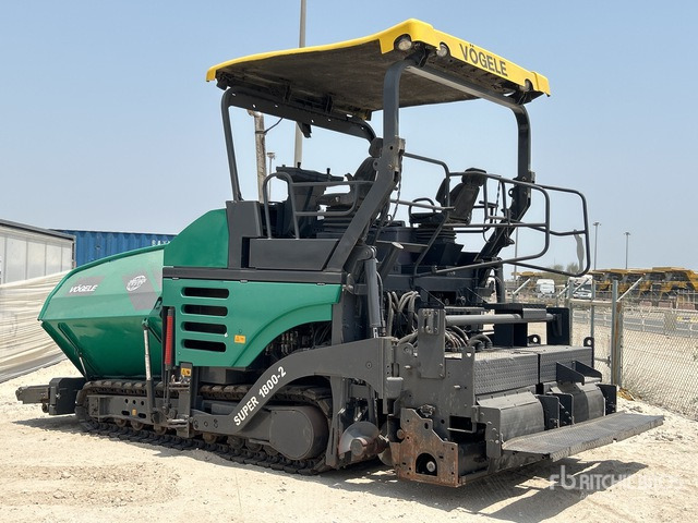 Vogele Super 1800-2 - Asphalt paver: picture 4 Vogele Super 1800-2 - Asphalt paver: picture 4