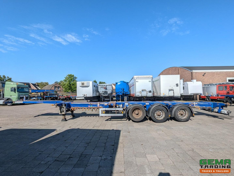 Container transporter/ Swap body semi-trailer D-Tec FT-43-03V 3-Assen BPW - MULTI - Trommelremmen - Lift-as - Alle Aansluitingen: picture 17