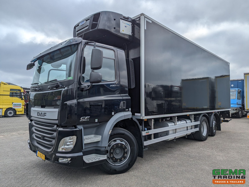 DAF CF 290 FAN 6x2/4 Daycab Euro6C - Koel-VriesBak 7.9m + Carrier Supra 1150MT + Laadklep 2000kg - 07/2025APK - Refrigerator truck: picture 1 DAF CF 290 FAN 6x2/4 Daycab Euro6C - Koel-VriesBak 7.9m + Carrier Supra 1150MT + Laadklep 2000kg - 07/2025APK - Refrigerator truck: picture 1