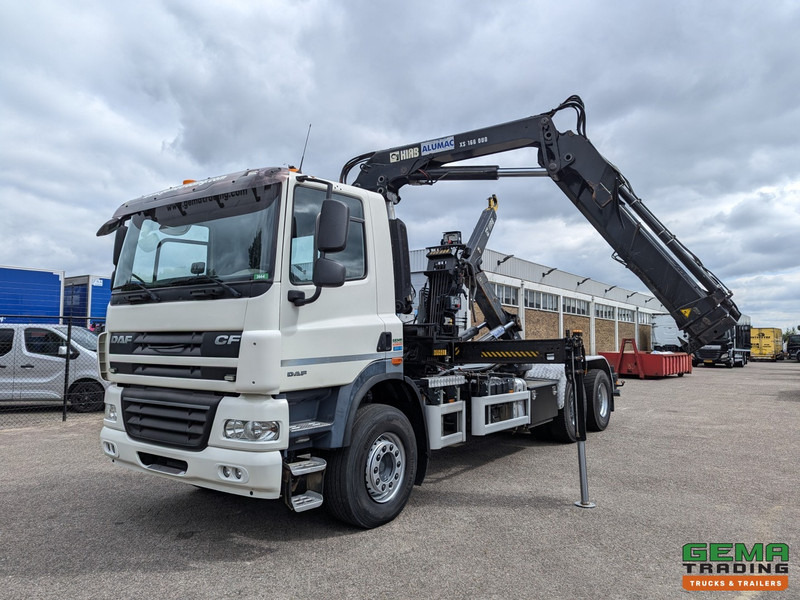 DAF CF85.410 6x4 Dagcab Euro5 EEV - Hiab Haakarm + Hiab 166E-2 DUO - Vangmuil - Hook lift truck, Crane truck: picture 1 DAF CF85.410 6x4 Dagcab Euro5 EEV - Hiab Haakarm + Hiab 166E-2 DUO - Vangmuil - Hook lift truck, Crane truck: picture 1