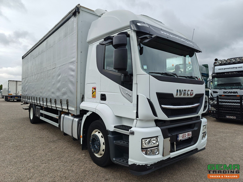 Iveco Stralis 310 4x2 Slaapcab Euro6 - Schuifzeilenbak/Schuifdak 8.12M + Laadklep 1500KG - AluminiumBorden - 05/2026 APK - Curtainsider truck: picture 4 Iveco Stralis 310 4x2 Slaapcab Euro6 - Schuifzeilenbak/Schuifdak 8.12M + Laadklep 1500KG - AluminiumBorden - 05/2026 APK - Curtainsider truck: picture 4