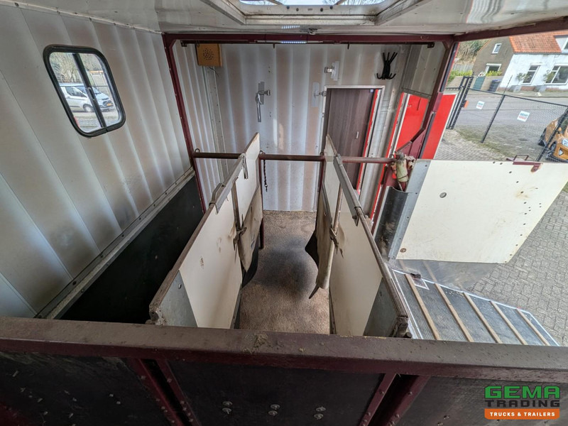 Horse truck Iveco Tector ML120E24D 4x2 Euro3 DubbelCabine - Paardenwagen 3-Paards - Kleedruimte - Hydraulische klep- TOP!: picture 6 Horse truck Iveco Tector ML120E24D 4x2 Euro3 DubbelCabine - Paardenwagen 3-Paards - Kleedruimte - Hydraulische klep- TOP!: picture 6