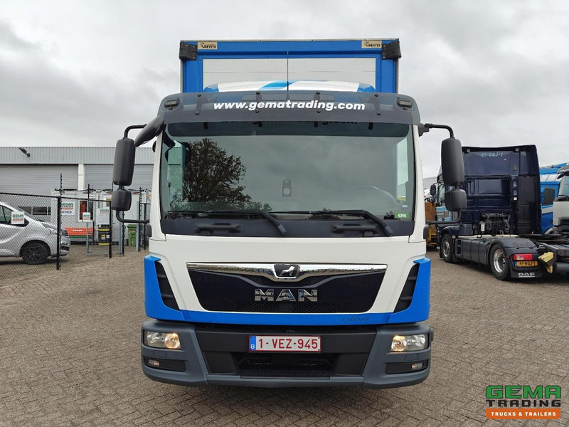 Curtainsider truck MAN TGL 12.250 4x2 Dagcab Euro6 - 12T - Schuifzeilenbak 7.7m + Laadklep 1500kg - 3 Zitplaatsen - 125.000km!: picture 9