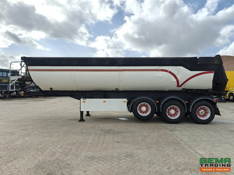 Tipper semi-trailer MOL K85F/27Tri/39ST 3-Assen BPW - Kipper 36m³ - Geïsoleerd - LiftAs - Staal/Staal - Alcoa: picture 14