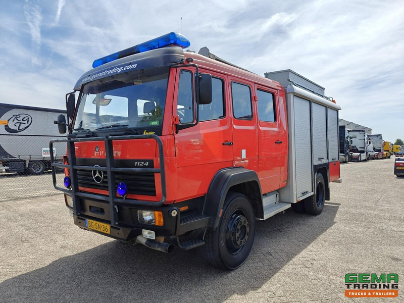 Mercedes-Benz 1124 AF 4x4 Dubbelcab 6Cil - 8 Pers - Ziegler TS - Tankautospuit  TS09 LD2.800 HD265 T2.000 S40 - 04/2026 APK - Fire truck: picture 1 Mercedes-Benz 1124 AF 4x4 Dubbelcab 6Cil - 8 Pers - Ziegler TS - Tankautospuit  TS09 LD2.800 HD265 T2.000 S40 - 04/2026 APK - Fire truck: picture 1
